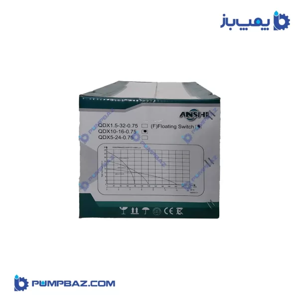 کارتن پمپ کفکش یک اسب آنشی از بغل