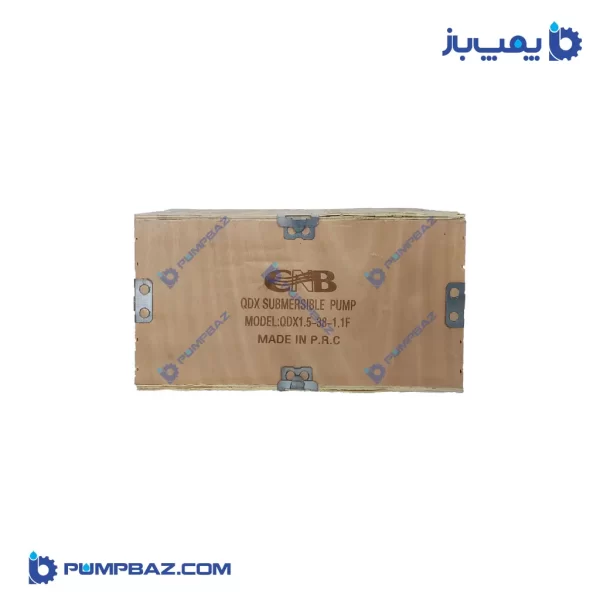 بسته بندی پمپ کفکش یک و نیم اسب سی ان بی