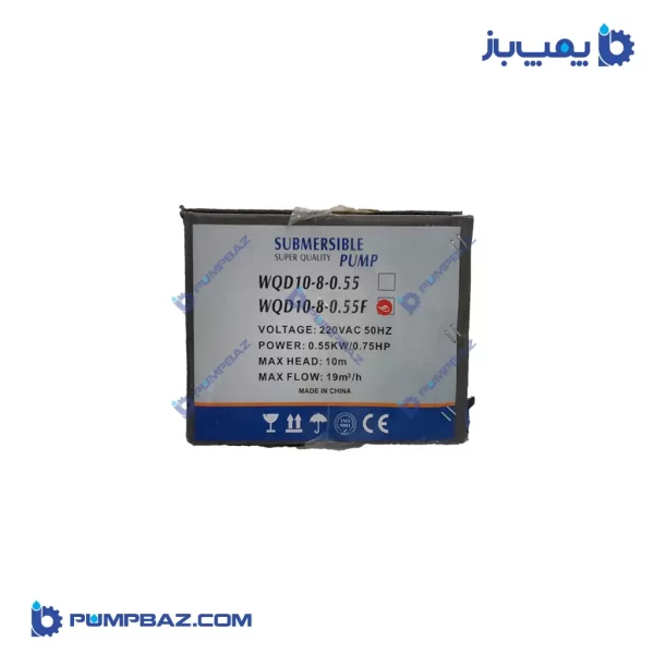 کارتن پمپ لجنکش هفتادوپنج صدم اسب استرولر از کنار