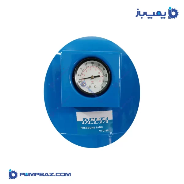 گیج فشار منبع تحت فشار 60 لیتری دلتا