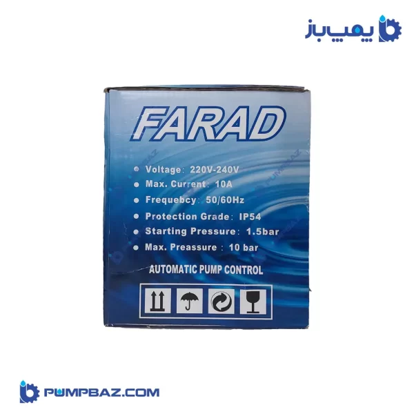 کارتن کلید کنترل اتوماتیک 180 درجه فاراد