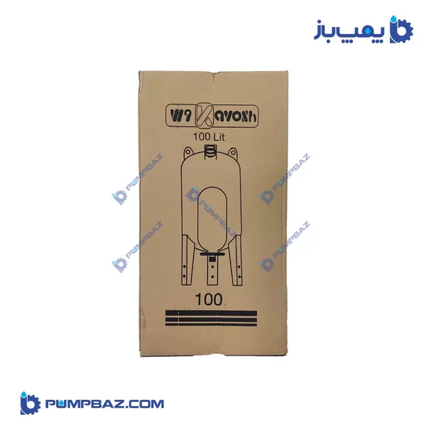 کارتن منبع تحت فشار 100 لیتری کاوش