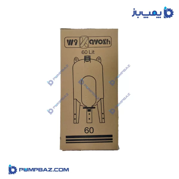 کارتن منبع تحت فشار 60 لیتری کاوش