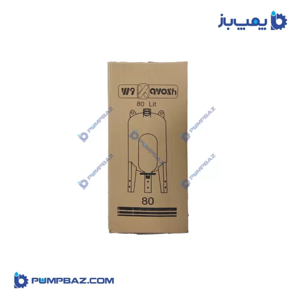 کارتن مخزن تحت فشار 80 لیتری کاوش